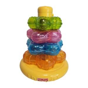 Fisher Price Superstar Classical Rock A Stack Star Stacking Rings Musical Lights